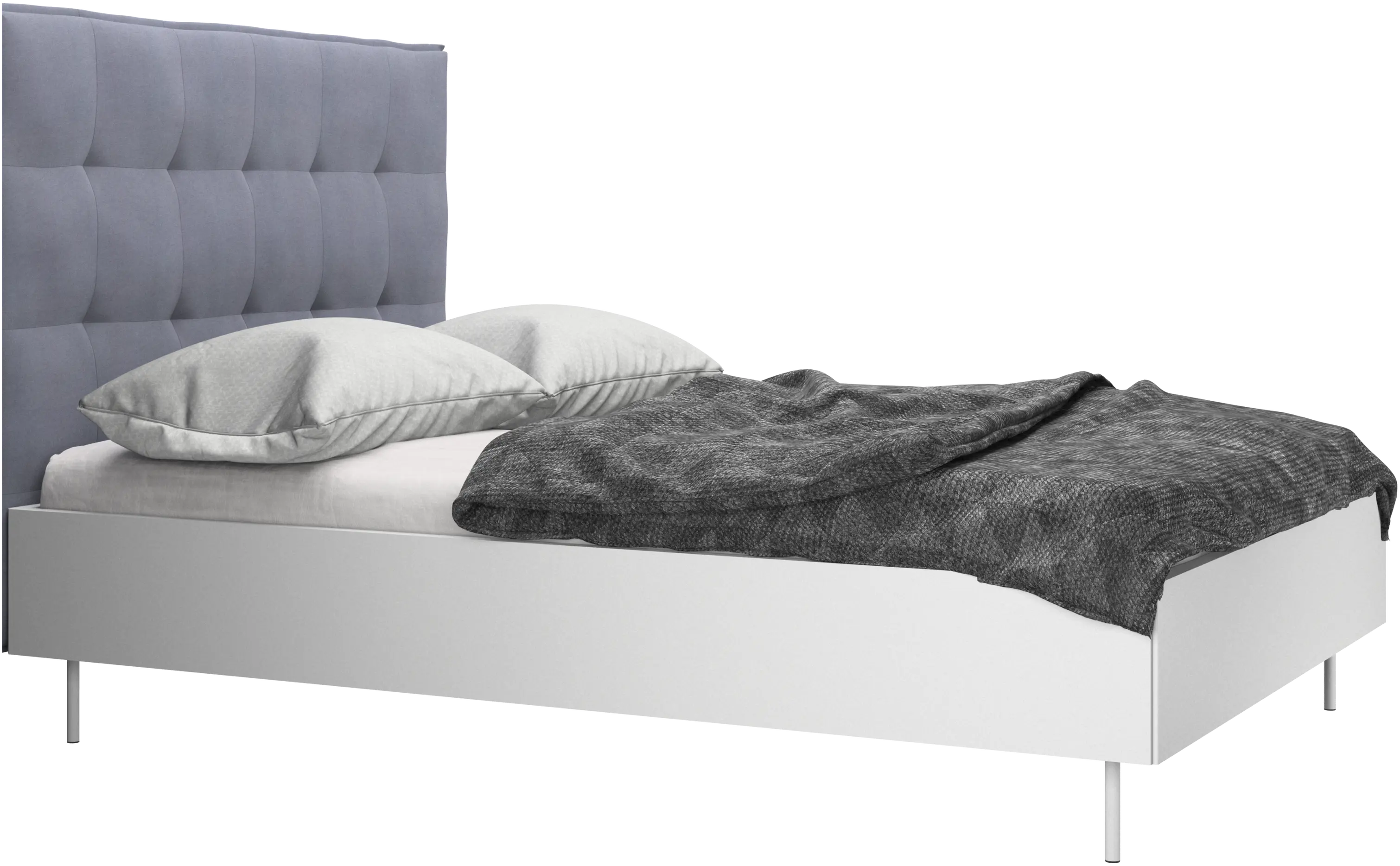 Lugano Bett, Lattenrost und Matratze gegen Aufpreis